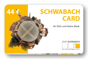 SchwabachCARD Gutschein 44 Euro